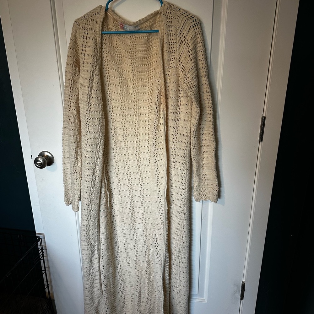 Free People Landry Fauxchet Cardi